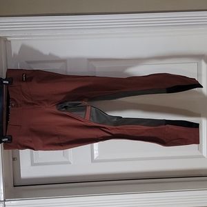 Kerrits full seat, medium, rust breeches